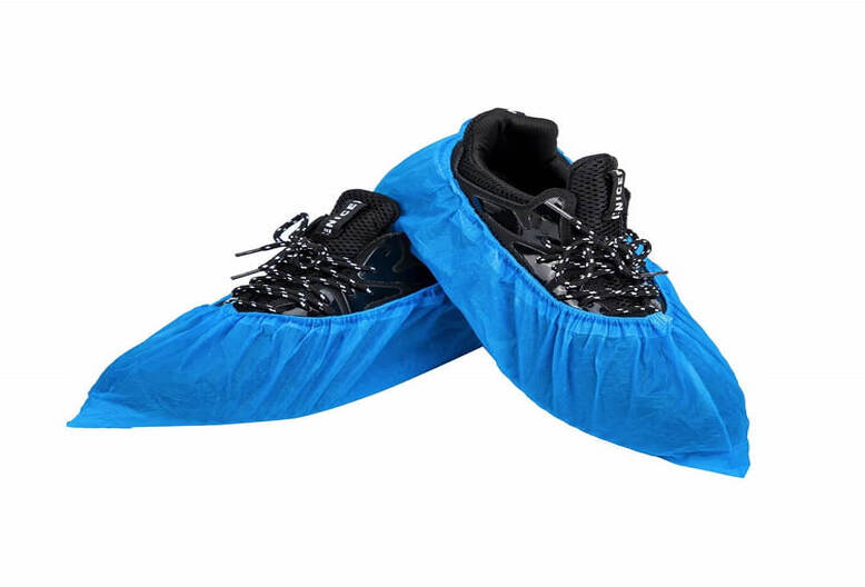 OP Überschuhe, Über Schuhe, Shoe covers, 100 St. blau