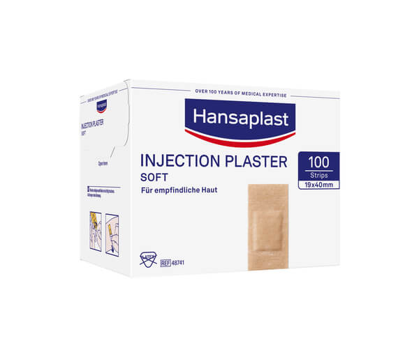 Hansaplast SOFT Injektionspflaster 4 cm x 1,9 cm, 100 Stk.