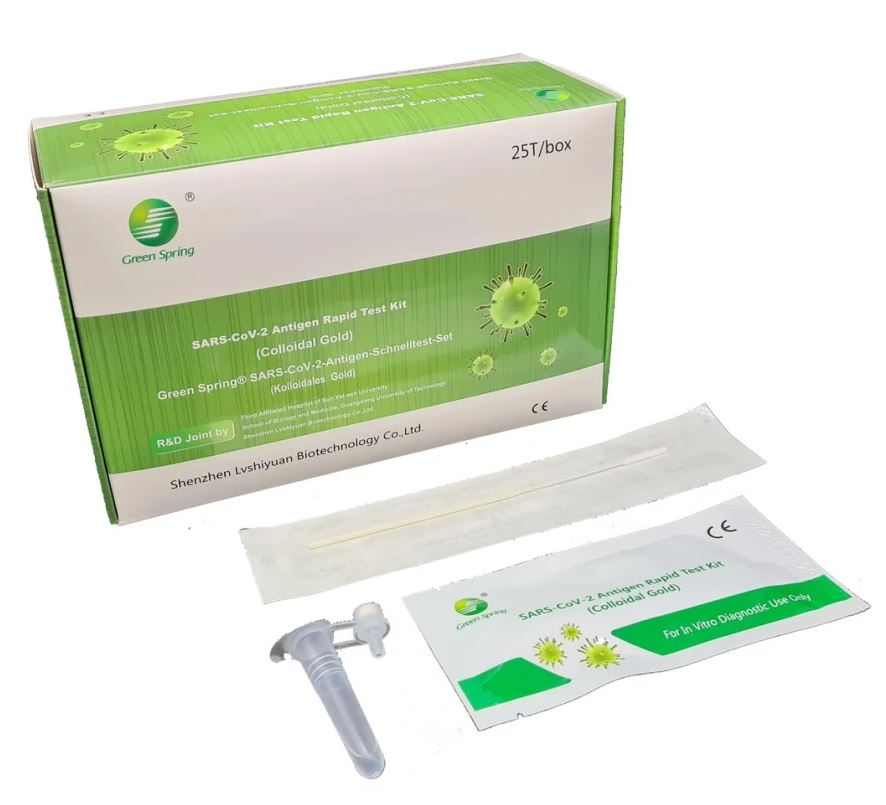 Green Spring Corona Antigen Schnelltest 25 Stück