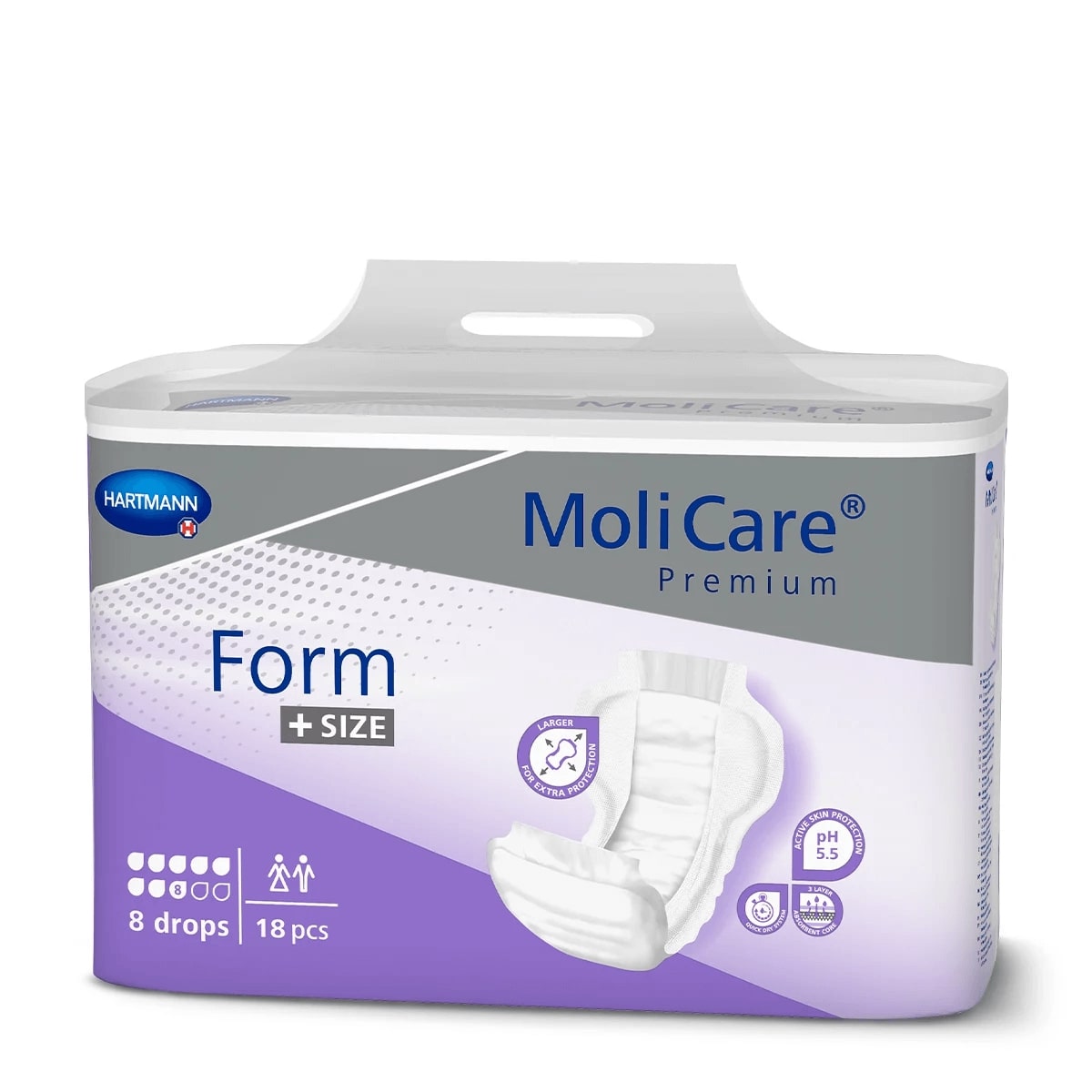 MoliCare® Premium Form +SIZE 8 Tropfen