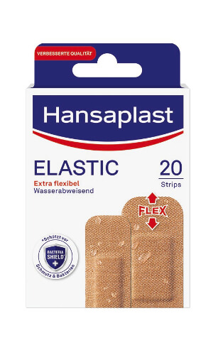 Hansaplast Elastic 20 Pflaster in 2 Größen