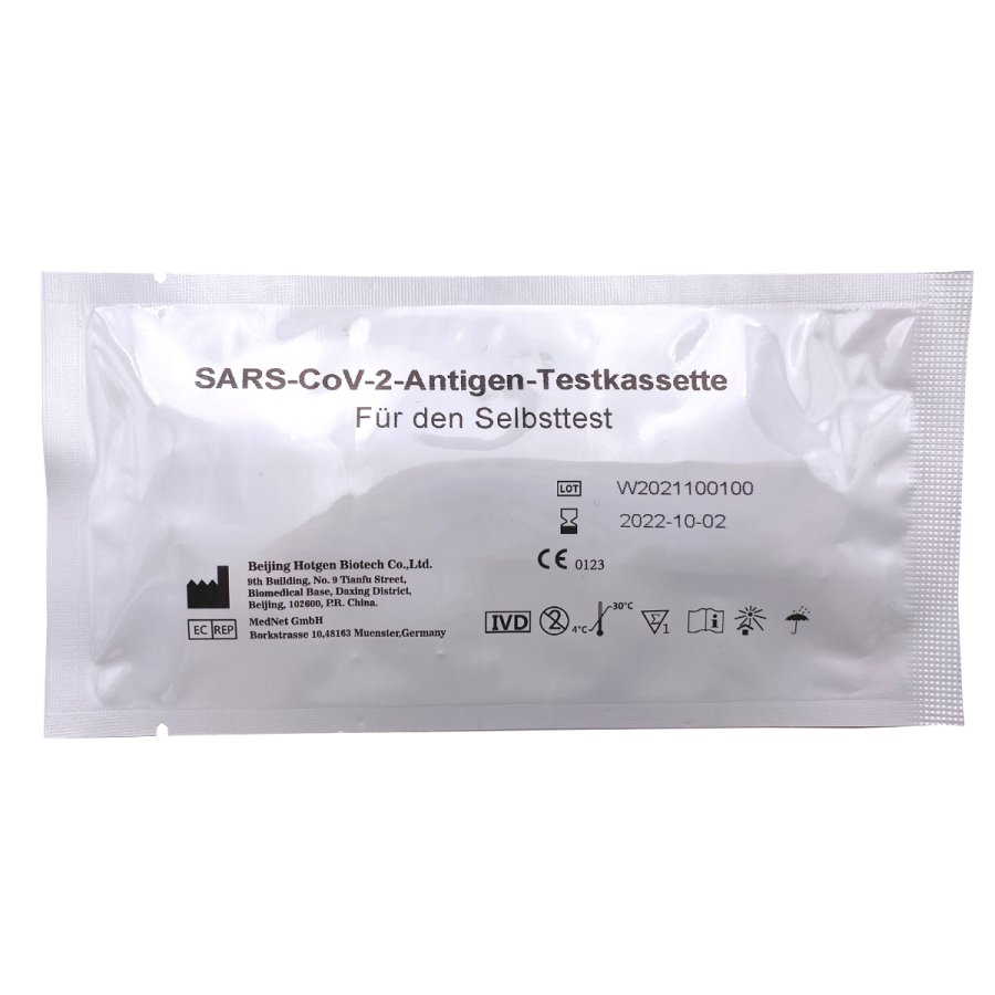 Hotgen Coronavirus Antigentest, Selbsttest (CE)