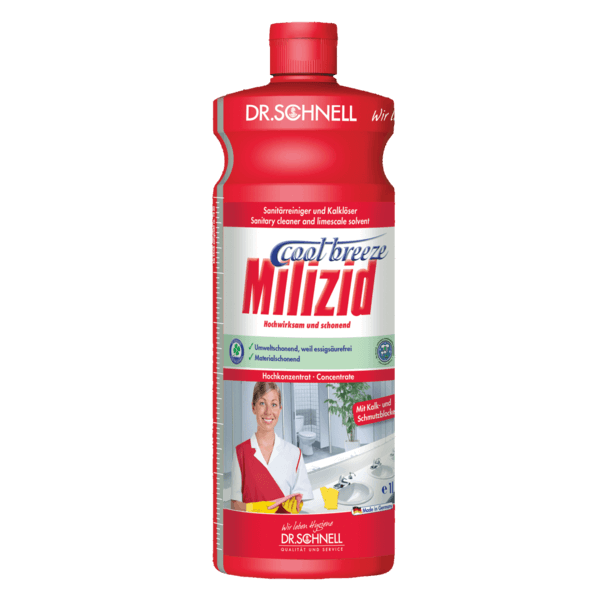 Dr. Schnell MILIZID Sanitärreiniger COOL BREEZE, Konzentrat