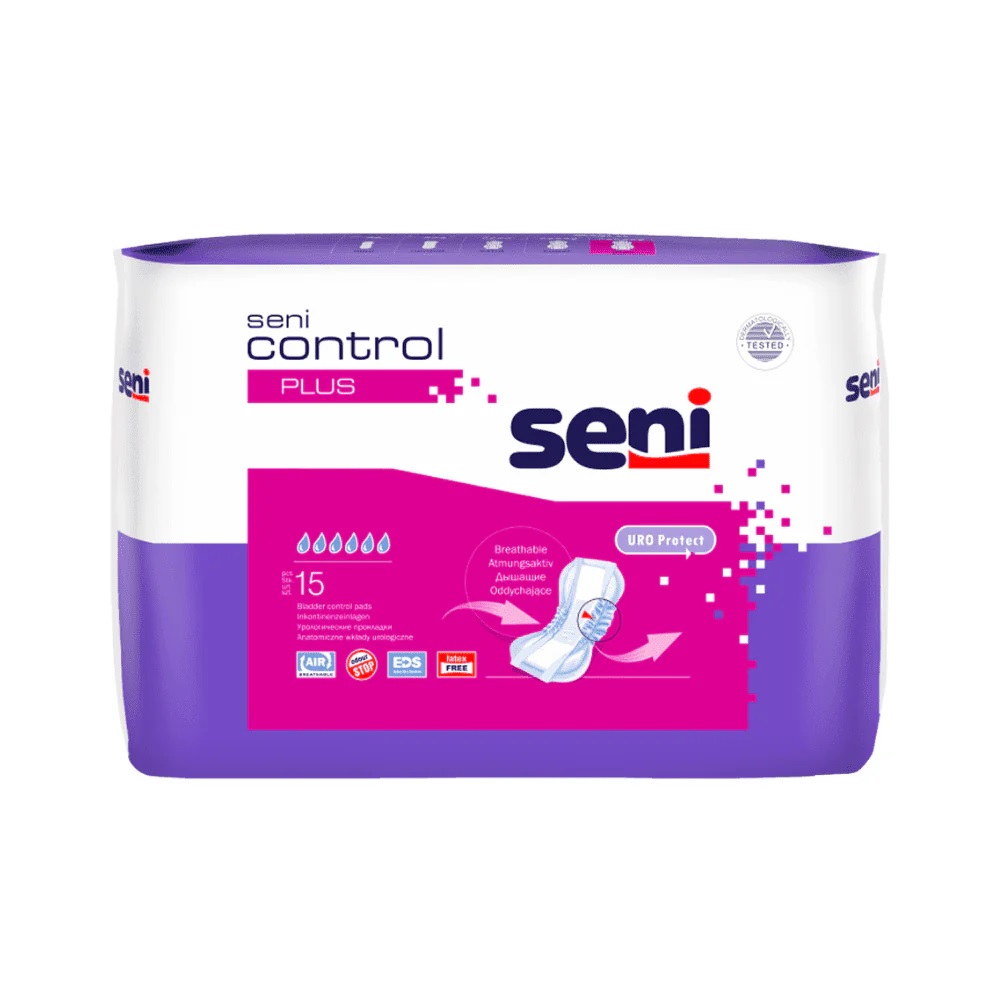 Seni Control Plus Inkontinenzeinlage - 15 Stück