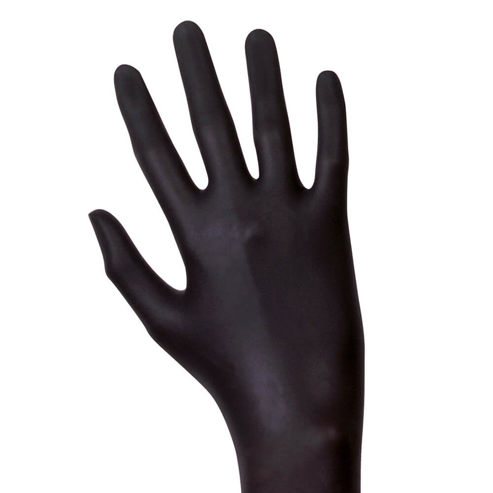 UNIGLOVES Soft Nitril Black, Nitril Handschuhe