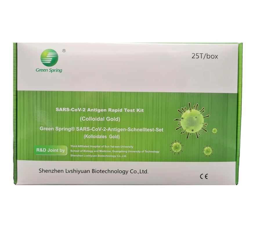Green Spring Corona Antigen Schnelltest 25 Stück