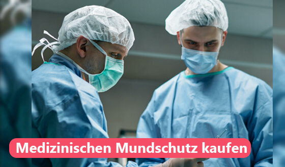 Medizinischen Mundschutz nach DIN EN 14683