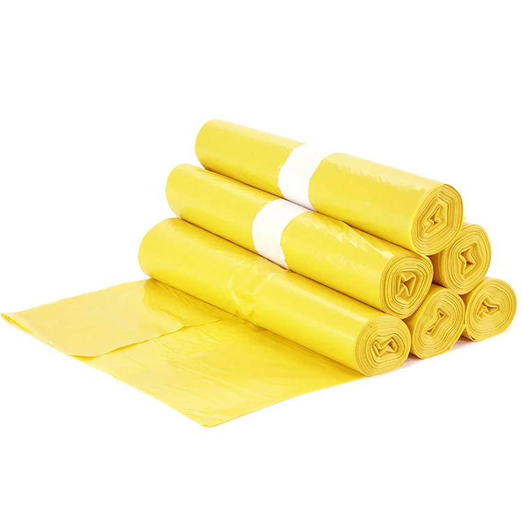 Abfallbeutel 120l gelb, 70x110 cm  - 45my
