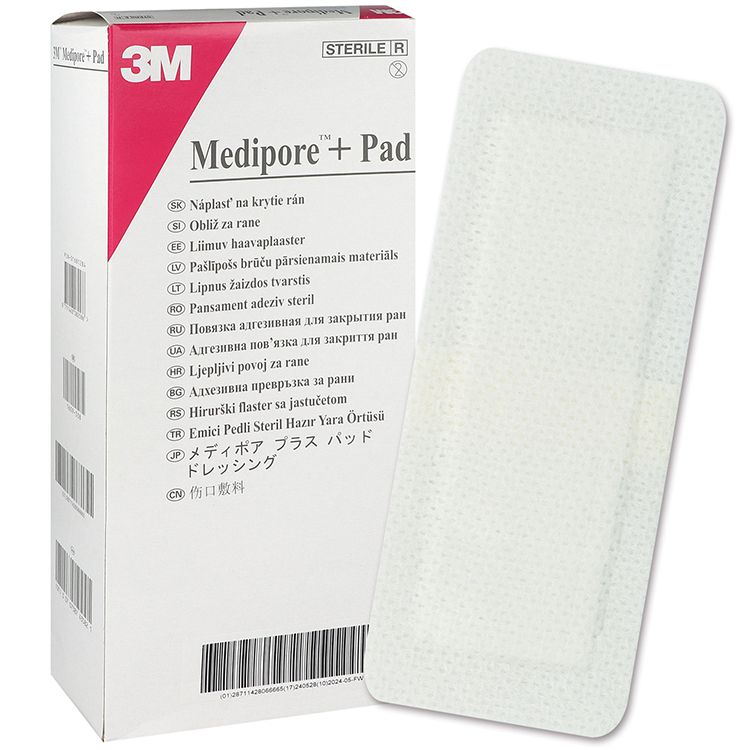 Wundpflaster Medipore Plus Pad 10x15 cm, 25 Stück