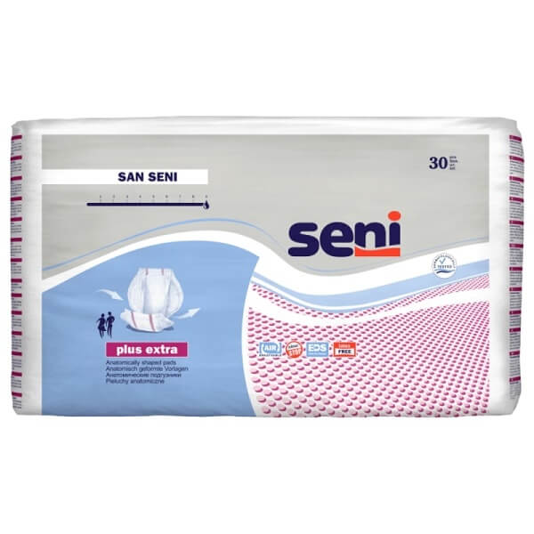 SENI San Plus Extra, Saugstarke Inkontinenzvorlagen