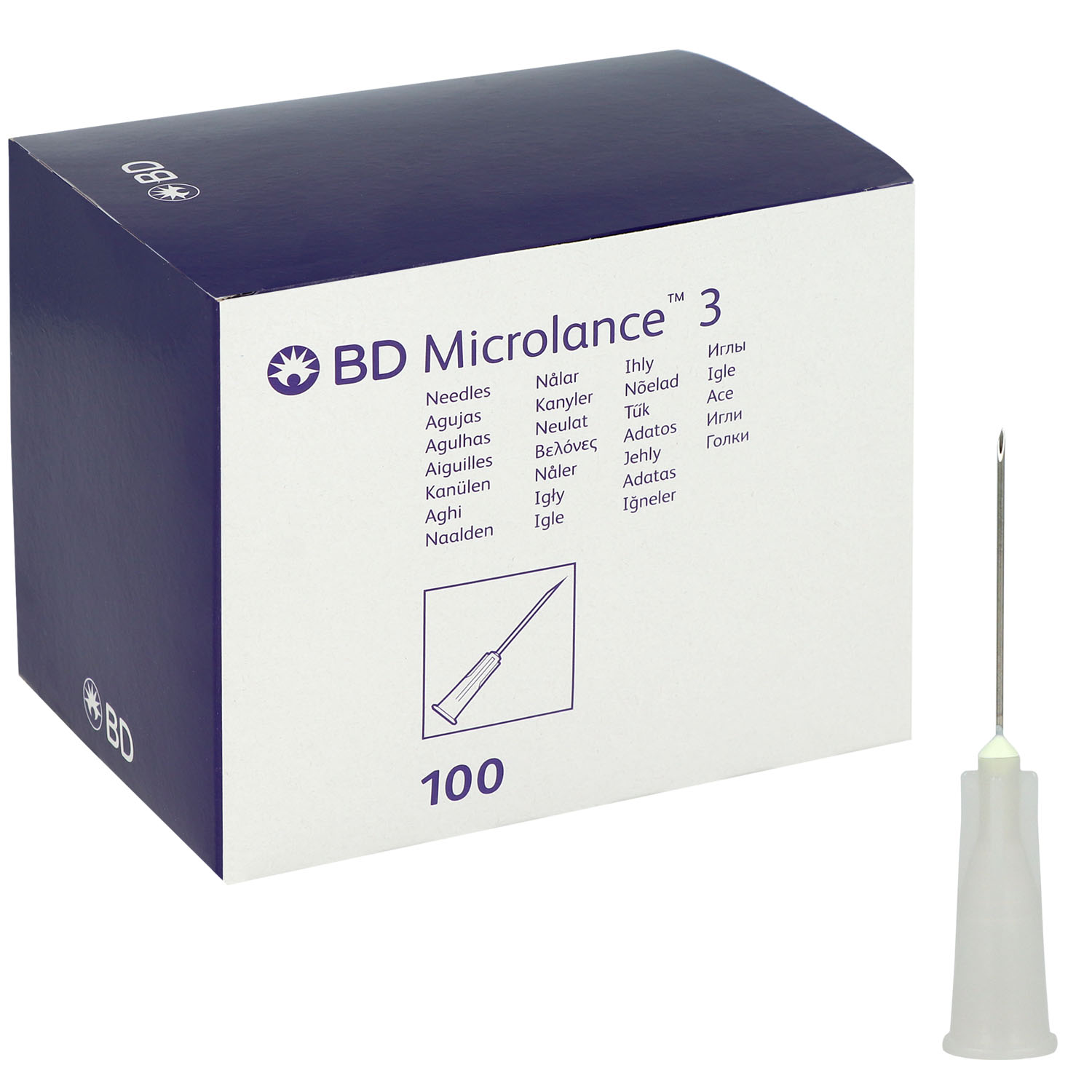 BD Microlance 3 Sonderkanülen grau 27 G 3/4 0.4x19 mm