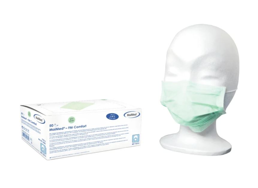MaiMed FM Comfort grün, Schutzmasken 3-lagig
