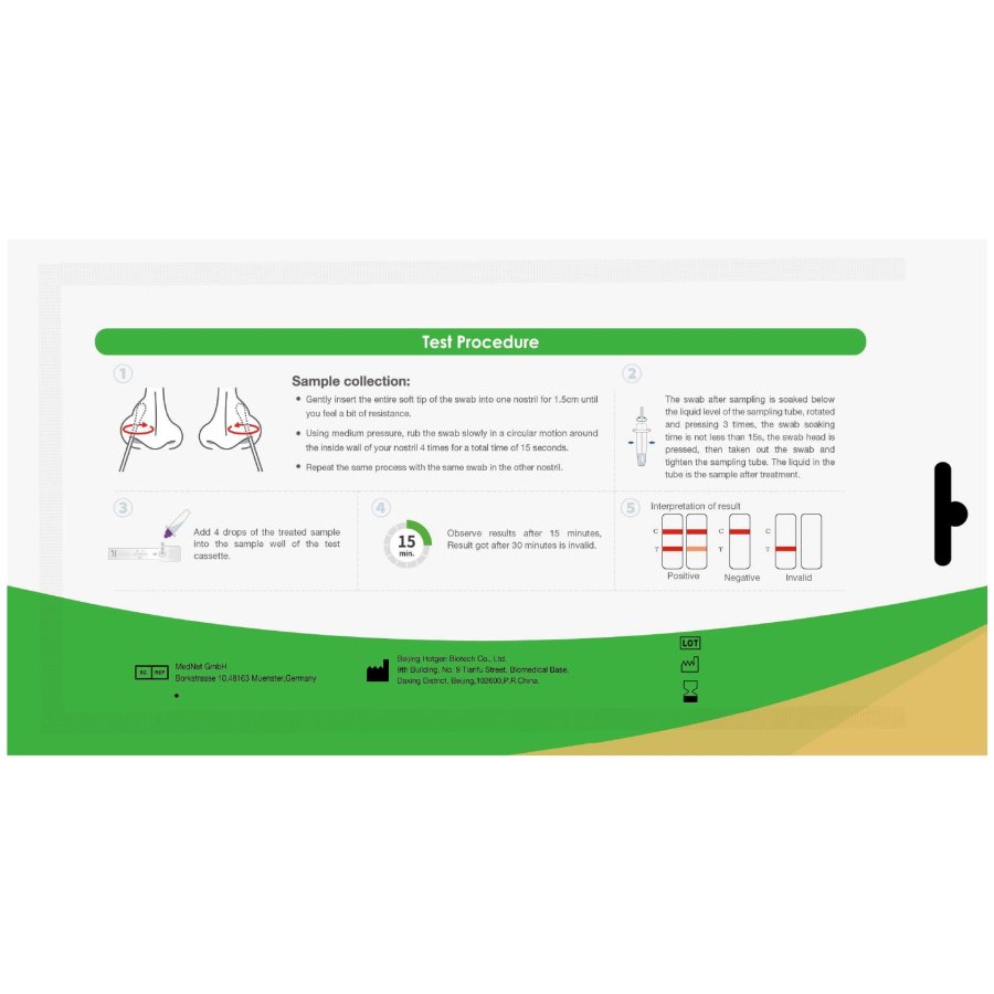 Hotgen Coronavirus Antigentest, Selbsttest (CE)