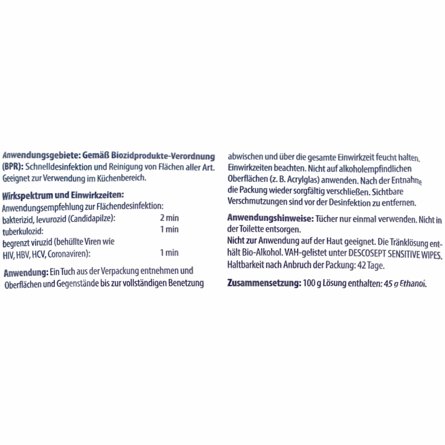PROFESSIONAL@home Desinfektionstücher