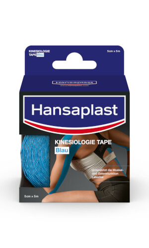 Hansaplast Kinesiologie Tape Sport - blau