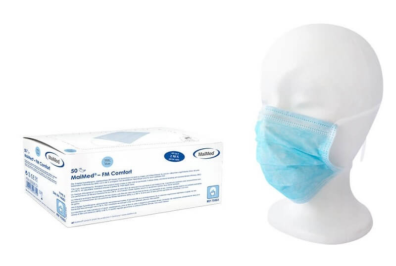 MaiMed FM Comfort, Medizinische Schutzmasken, 3-lagig