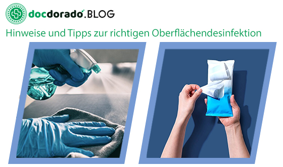 Hinweise und Tipps zur richtigen Oberflächendesinfektion