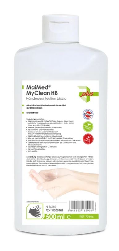 MaiMed MyClean® HB Händedesinfektion biozid