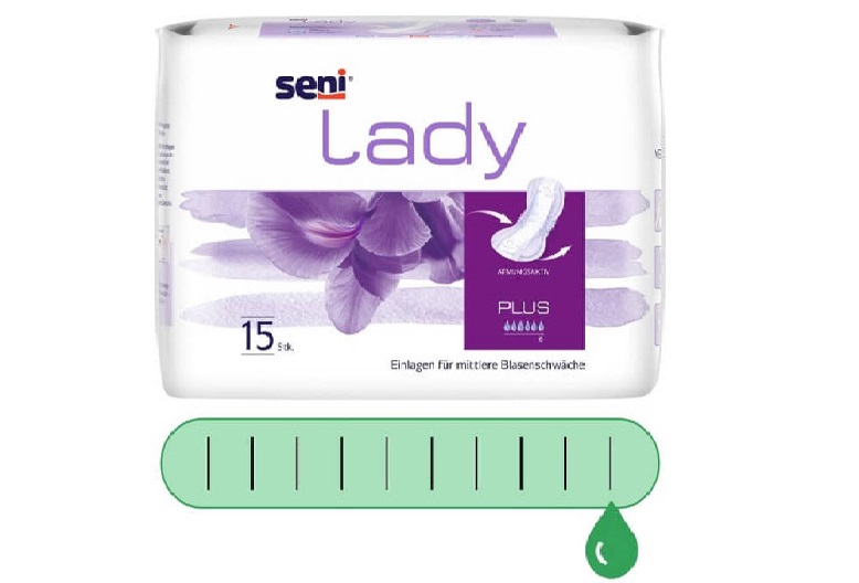 SENI Lady Plus Inkontinenzeinlagen extra Stark