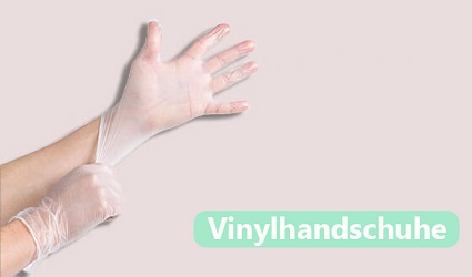 Vinyl Handschuhe ungepudert