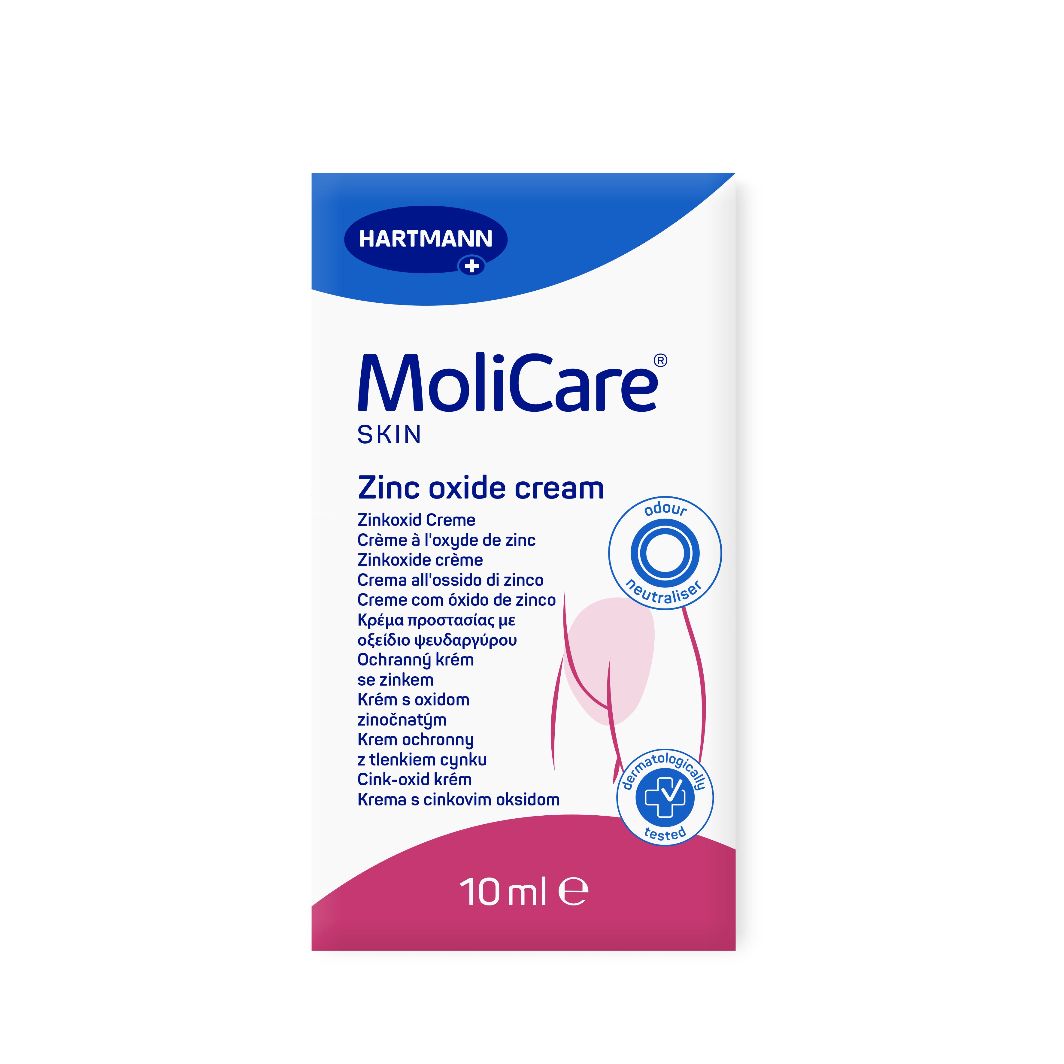 MoliCare® Skin Zinkoxid Creme - 10ml