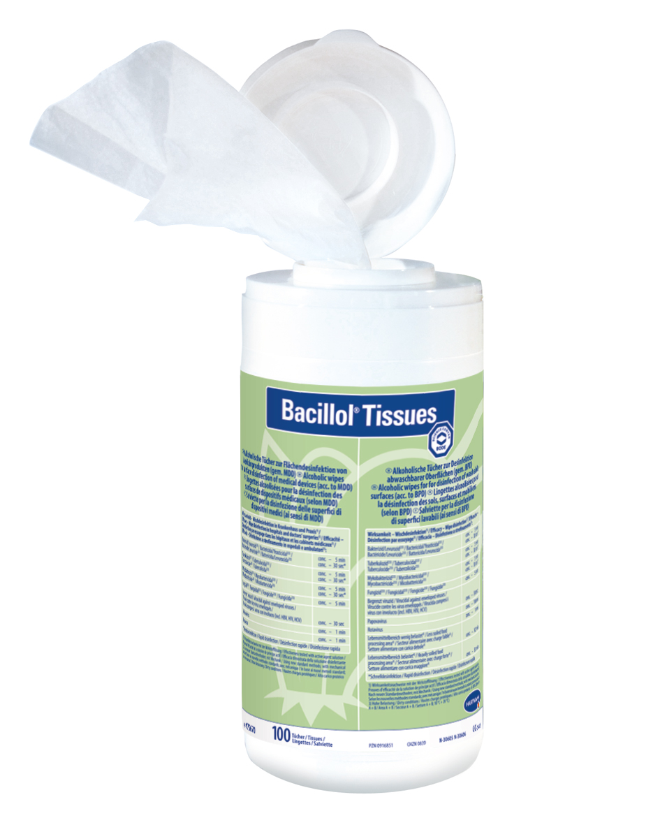 Bode Bacillol® Tissues Desinfektionstücher Spenderdose