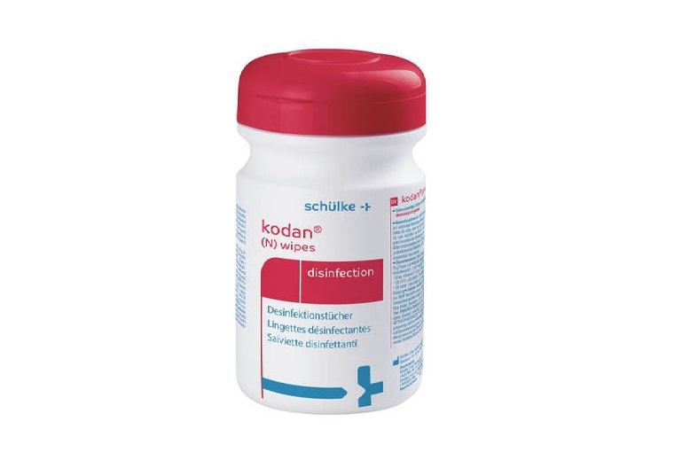 kodan(N) wipes, Desinfektionstücher in Spenderdose 14x22cm