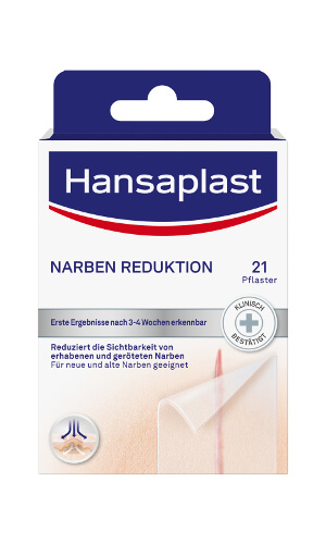 Hansaplast Pflaster zur Behandlung von Narben 21 Pads