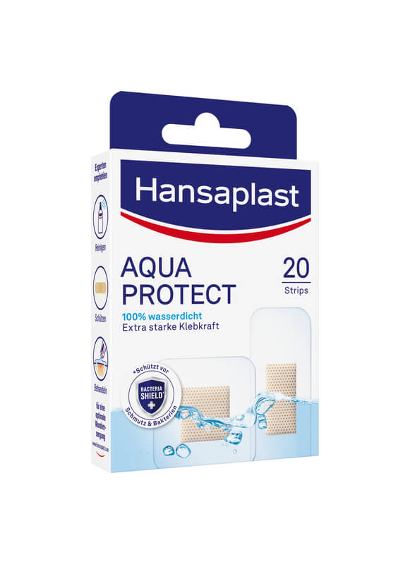 Hansaplast Aqua Protect 20 Pflaster in 2 Größen