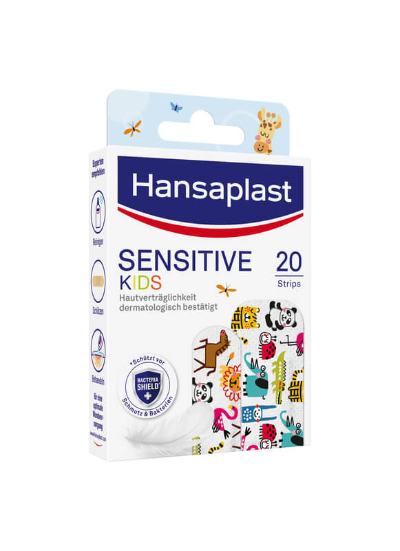 Hansaplast Sensitive Kinder Pflaster 20 Strips