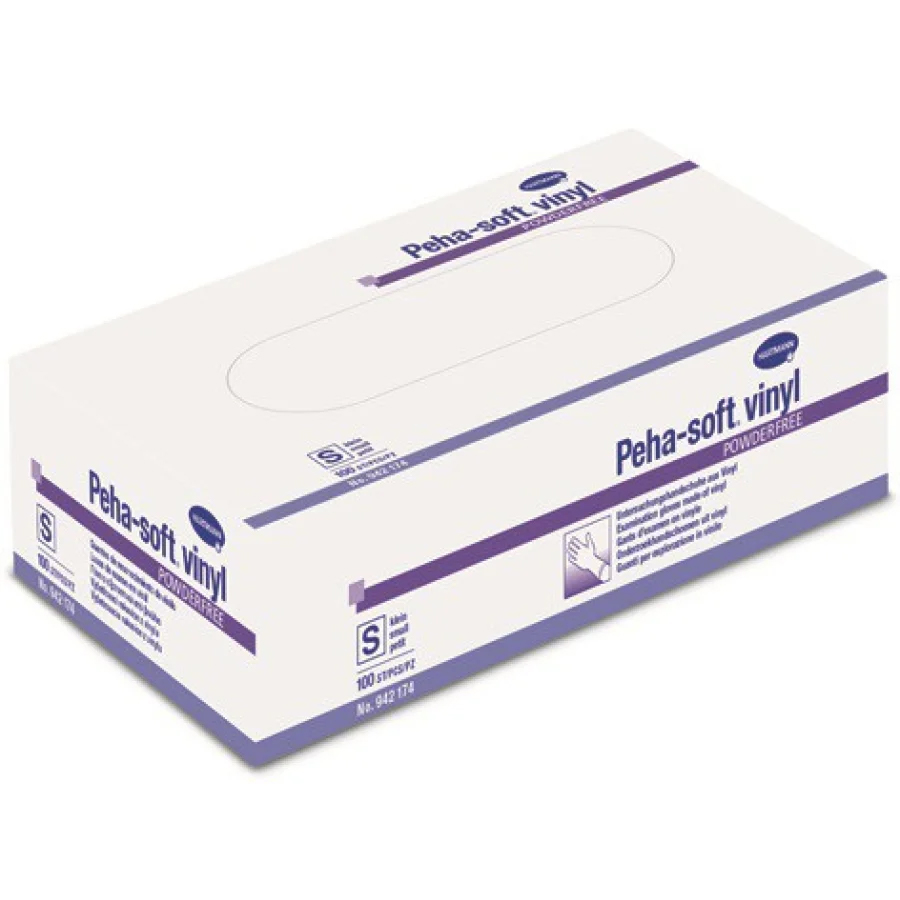 Peha-soft® Einmalhandschuhe, Vinyl, puderfrei