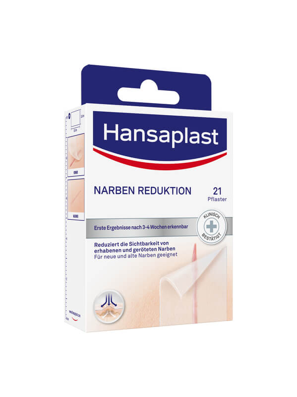 Hansaplast Pflaster zur Behandlung von Narben 21 Pads