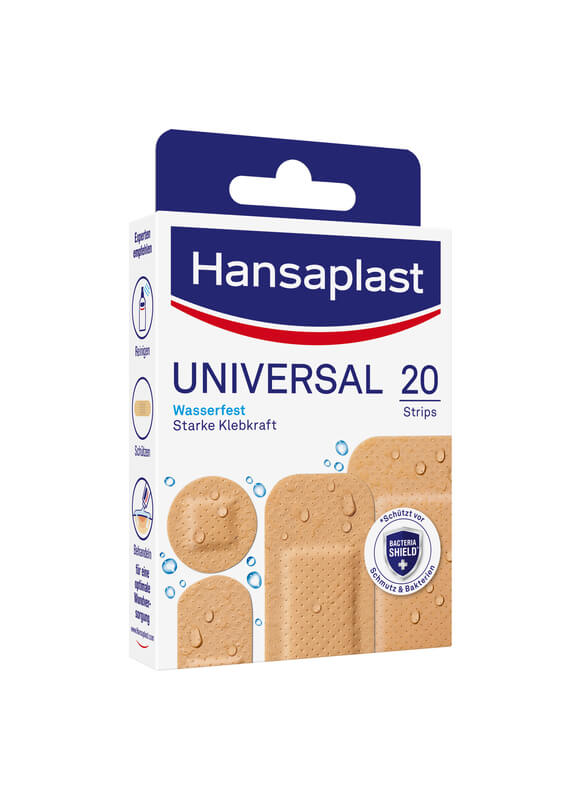 Hansaplast Universal 20 Pflaster in 4 Größen