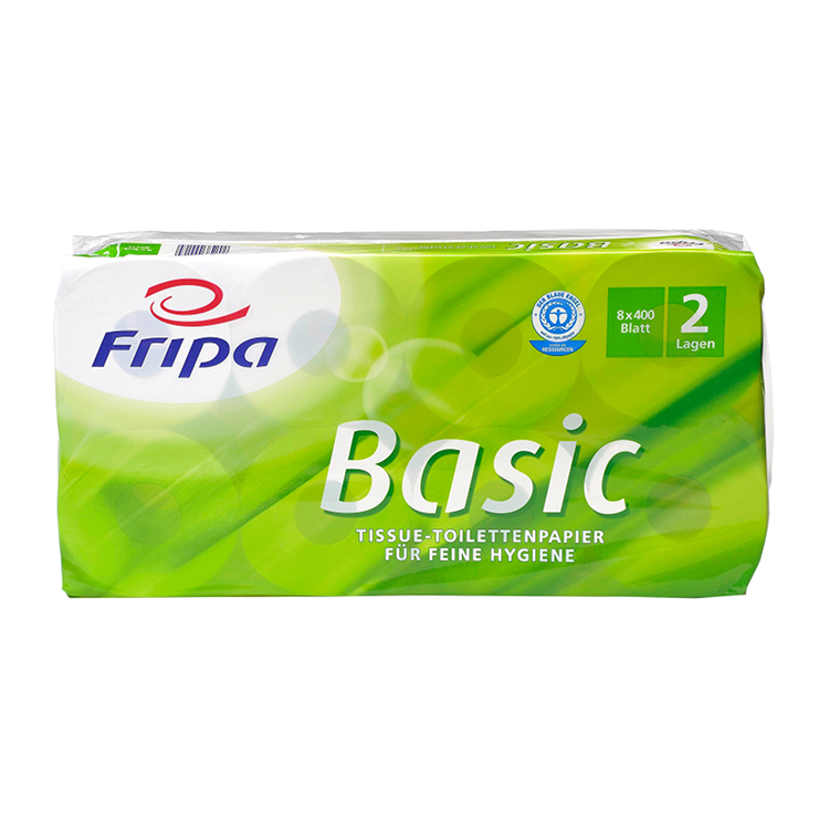 Fripa Basic Toilettenpapier 2-lg. 64 Rollen