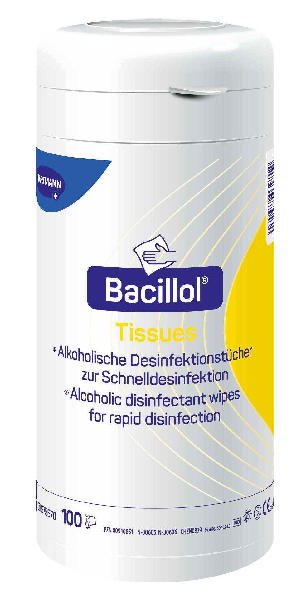 Bode Bacillol® Tissues Desinfektionstücher Spenderdose