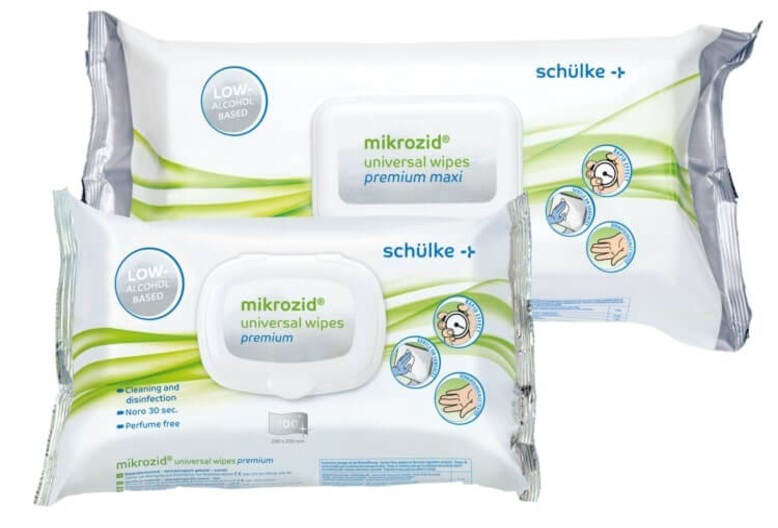 Schülke Desinfektionstücher mikrozid universal wipes premium