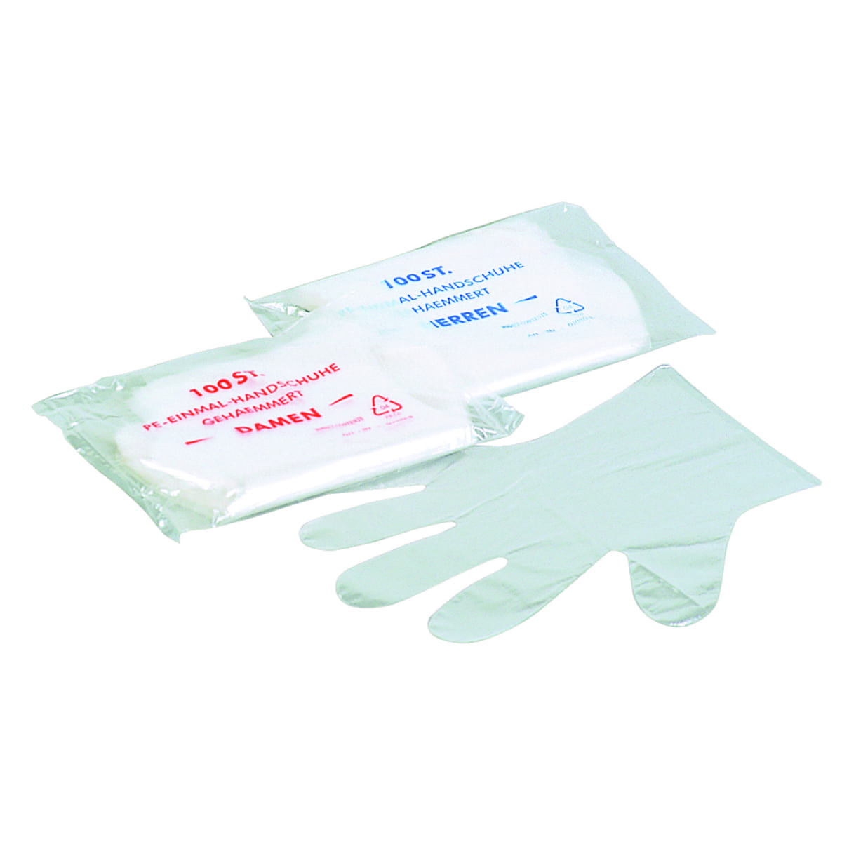 Unigloves PE-Handschuhe Weiß - Beutel