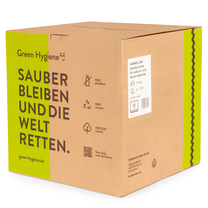 Green Hygiene HANNELORE Handtuchrolle 2-lagig Spendersysteme