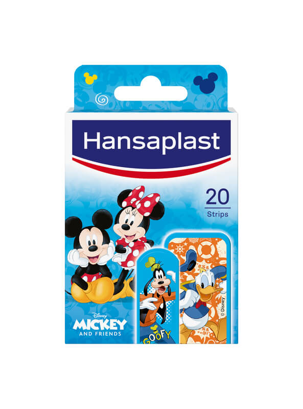 Hansaplast Mickey & Friends Kinderpflaster, 20 Strips