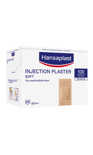 Hansaplast SOFT Injektionspflaster 4 cm x 1,9 cm, 100 Stk.