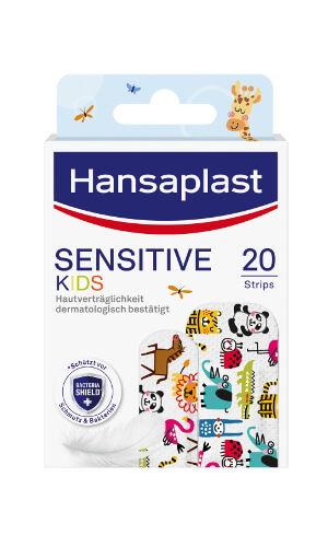 Hansaplast Sensitive Kinder Pflaster 20 Strips