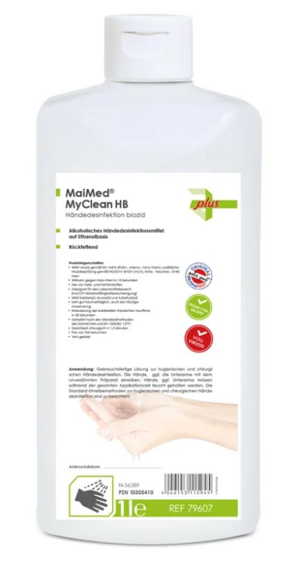 MaiMed MyClean® HB Händedesinfektion biozid