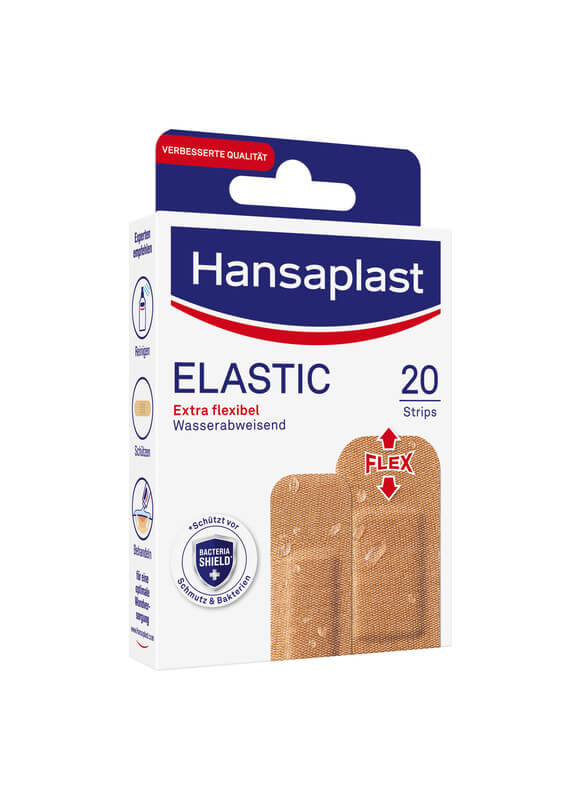 Hansaplast Elastic 20 Pflaster in 2 Größen