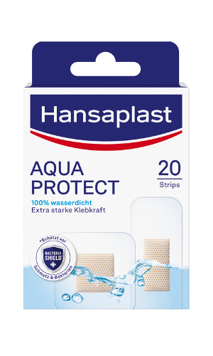 Hansaplast Aqua Protect 20 Pflaster in 2 Größen